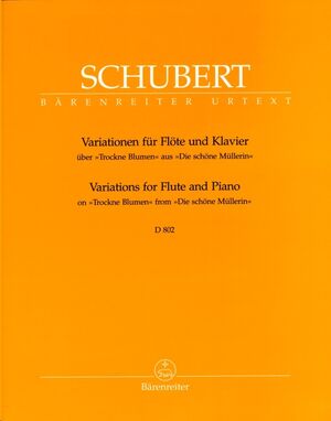 Variations For Flute & Piano On 'Trockne Blumen'