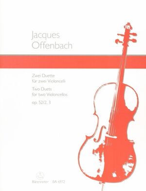 Zwei Duette for Violoncellos op. 52-2+3