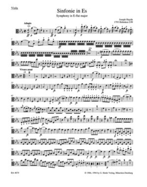 Londoner Symphony (sinfonía) No. 7 E flat major Hob.I:99