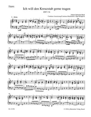 Cantata BWV 56 Ich Will Den Kreuzstab