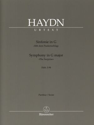 Symphony (sinfonía) in G major Hob. I:94