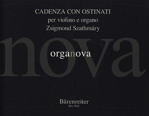 Cadenza con ostinati per violino e organo (Violín organo)