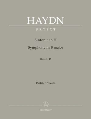 Symphony (sinfonía) No.46 In B