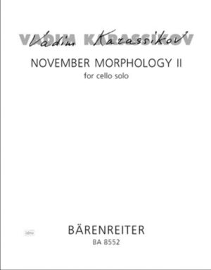 November Morphology II