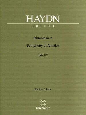 Symphony (sinfonía) Hob.I:87