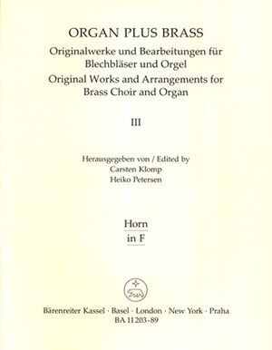 Organ Plus Brass, Volume Iii: Toccata Festiva