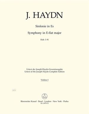 Symphony (sinfonía) Nr. 91 E-flat major Hob. I:91
