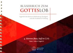 Blserbuch zum Gotteslob - Tuba, Fagott (fagot)