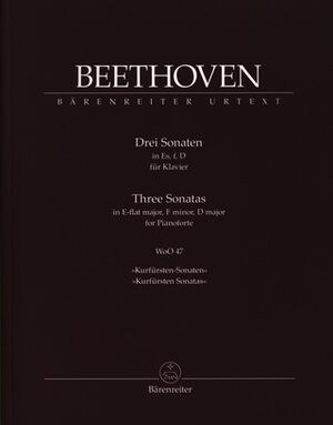 Three Sonates For Pianoforte (Sonatas Piano)