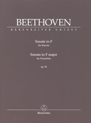 Sonata In F Major Op. 54