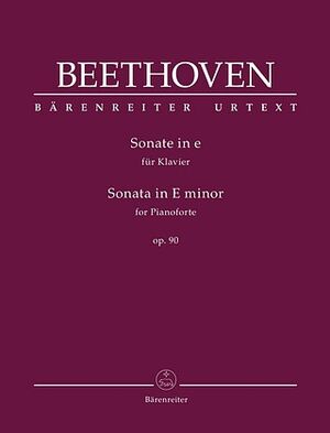 Sonata In E Minor Op. 90