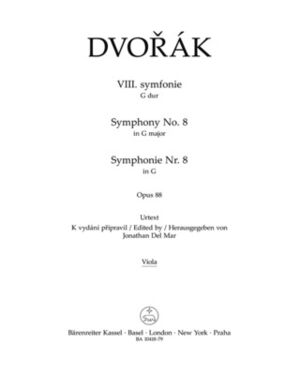 Symphony (sinfonía) No.8 In G Op.88 (Viola)
