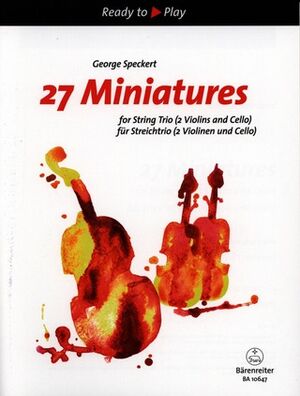 27 Miniatures For String Trio
