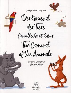 The Carnival Of Animals For Two Flutes (flautas)