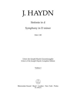 Sinfonie (sinfonía) in D minor