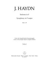 Symphony (sinfonía) no. 79 in F major Hob. I:79