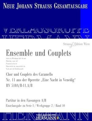Eine Nacht in Venedig - Ensemble und Couplets (Nr. 11) RV 510A/B-11.A/B
