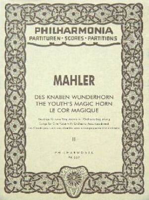 MAHLER KNABEN WUNDERHORN Vol 2 Min Score Band 2