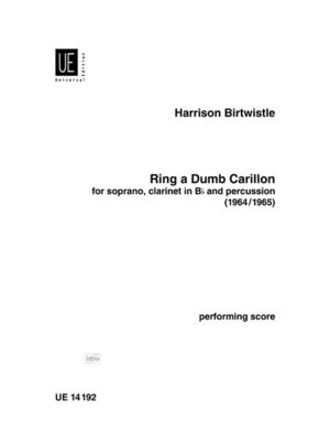RING A DUMB CARILLON Score