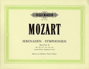 Sinfonien (sinfonías) und Serenaden Band 2