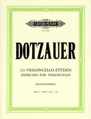 113 Violoncello-Etüden Band 1 - Nr. 1-34