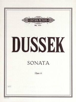 Sonate (sonata) op. 61