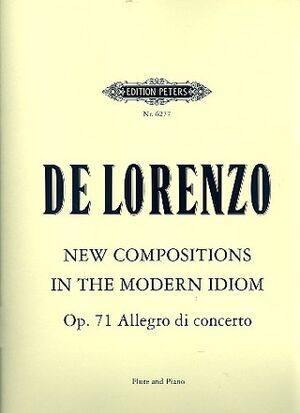Allegro di concerto (concierto) op. 71