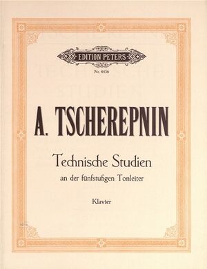 Technische Studien (estudios) an der fünfstufigen Tonleiter op. 53
