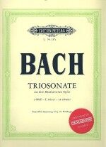 Triosonate (trio sonata) c-Moll BWV 1079