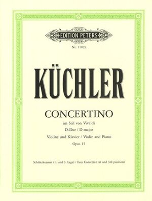 Concertino D-Dur op. 15 - Concierto escolar