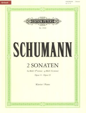 Sonate (sonata) für Klavier fis-moll op. 11 - Sonate für Klavier g-moll op. 22