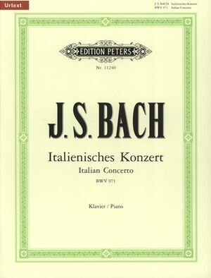 Italian Concerto (concierto) BWV 971