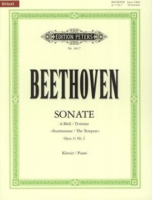 Sonate (sonata) Nr. 17 d-Moll op. 31/2