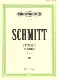 Etüden (estudios) op. 16 für Klavier, Heft 3