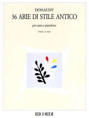 36 Arie Di Stile Antico I Serie