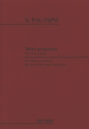 Moto Perpetuo Op. 11 N. 6
