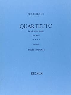 Quartetti Per Archi Op. 58: N. 6 In Mi Bem.