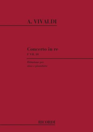 Concerto (concierto) per Oboe, Archi e BC: In Re Rv 453