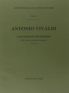 Concerto in La minore per 2 Violini, Archi e BC