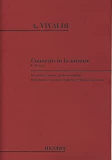 Concerto Per Vla D'Amore, Archi E B.C.: In La