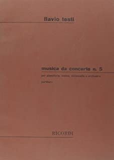 Musica Da Concerto (concierto) N. 5 Op. 19