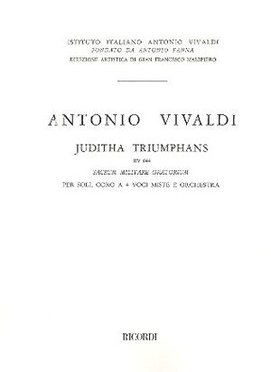 Juditha Triumphans Rv 644