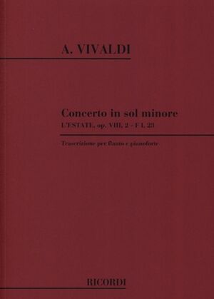 Concerto in Sol Minore 'L'Estate' Rv 315