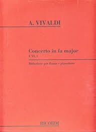 Concerto In F. VI No. 1