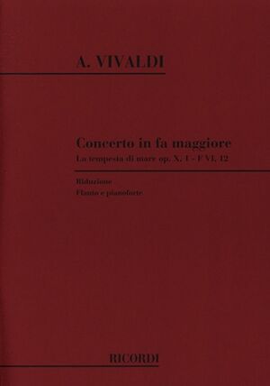 Concerto in Fa Mag 'La Tempesta di Mare' Rv 433