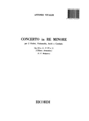 Concerto Per Vl. E Vc. Solisti, Archi E B.C.: