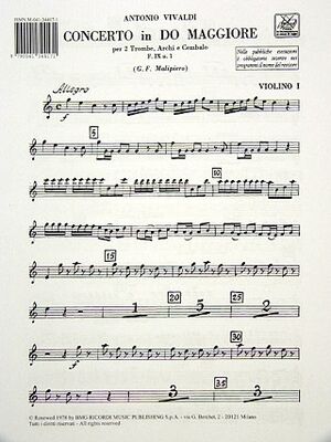 Concerto in Do Maggiore RV 537 (F IX, 1 - T 97)