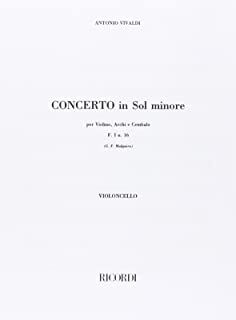 Concerto (concierto) Per Vl., Archi E B.C.: In Sol Min.