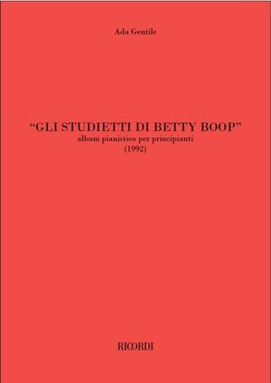 Gli studietti di Betty Boop