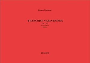 Francoise Variationen (29-35)